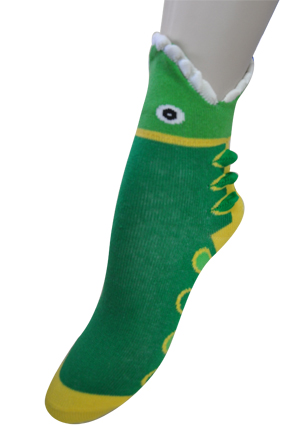 3D Alligator Socks YH3DS-002